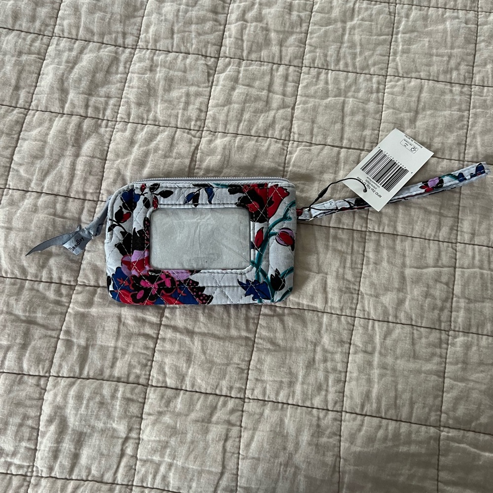 NWT Vera Bradley ZipTop ID case